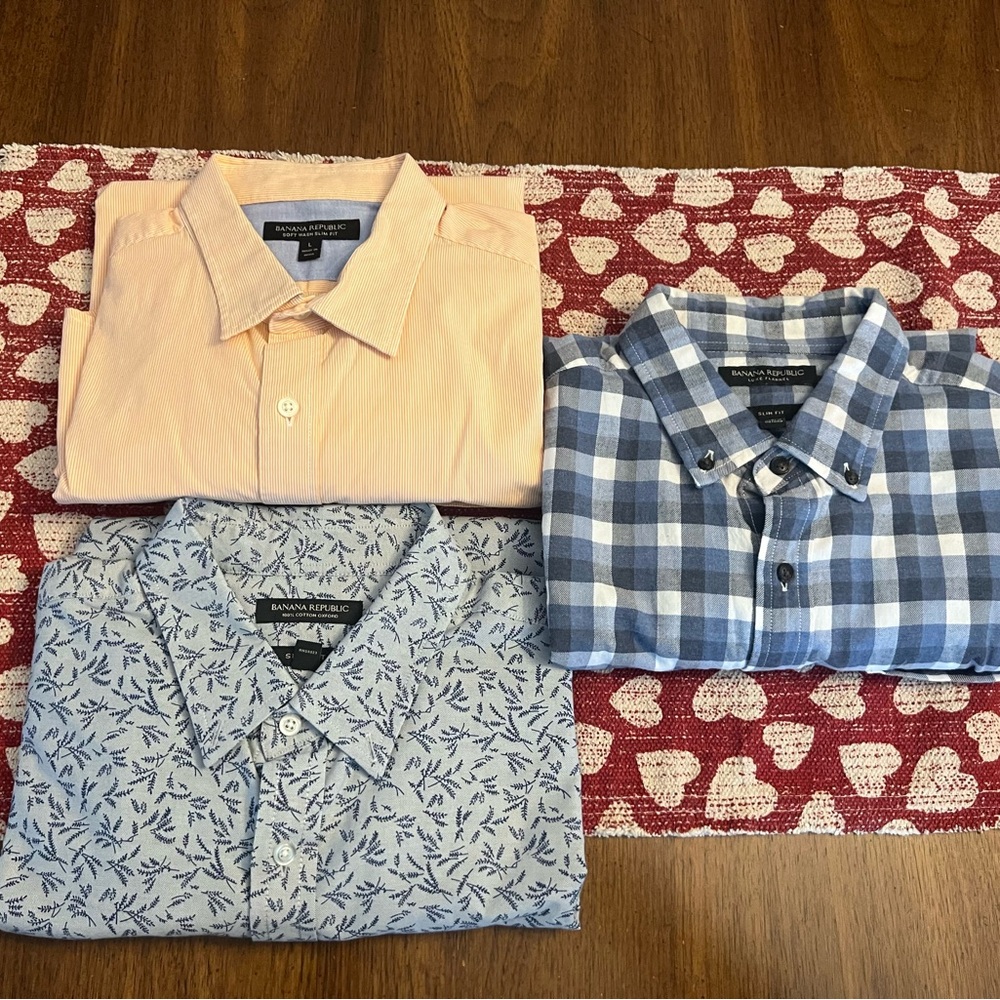 Banana Republic Long Sleeve Button Down Shirts - Picture 2 of 6